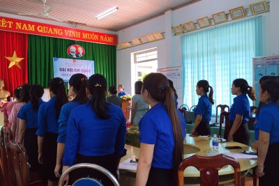 Đại hội đoàn Thanh Niên trường MN Bông Sen- Nhiệm kỳ 2021-2022