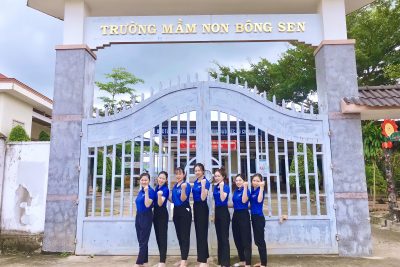 Trường Mầm Non Bông Sen hưởng ứng “Chiến dịch làm cho Thế giới sạch hơn năm 2022”.