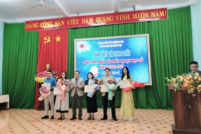 TỔNG KẾT VÀ TRAO GIẢI CUỘC THI THIẾT KẾ THIẾT BỊ DẠY HỌC SỐ NĂM HỌC 2024 – 2025