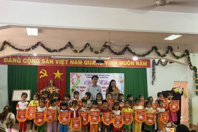 Hội thi vẽ tranh dành cho trẻ mẫu giáo 5 tuổi cấp huyện năm học 2023 – 2024