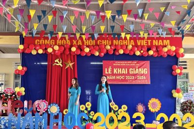 Trường Mầm non Bông Sen long trọng tổ chức Lễ khai giảng năm học mới 2023 -2024