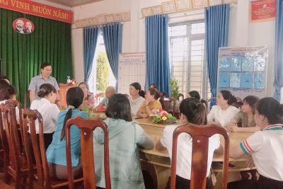 HỌP TOÀN THỂ CƠ QUAN LẤY PHIẾU TÍN NHIỆM BỔ NHIỆM LẠI PHÓ HIỆU TRƯỞNG