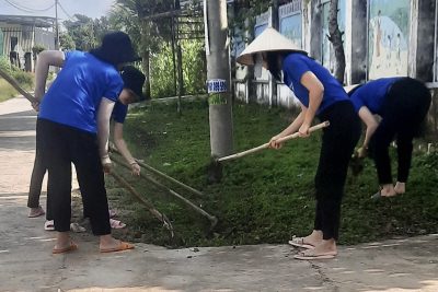 Trường Mầm Non Bông Sen hưởng ứng “Chiến dịch làm cho Thế giới sạch hơn năm 2023”.