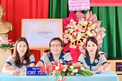 HỘI NGHỊ VIÊN CHỨC, NGƯỜI LAO ĐỘNG TRƯỜNG MN BÔNG SEN THÀNH CÔNG TỐT ĐẸP