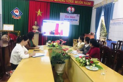 Trường MN Bông Sen tham dự tập huấn trực tuyến Bồi dưỡng năng lực đổi mới, sáng tạo cho giáo viên mầm non trong thực hiện chương trình giáo dục mầm non